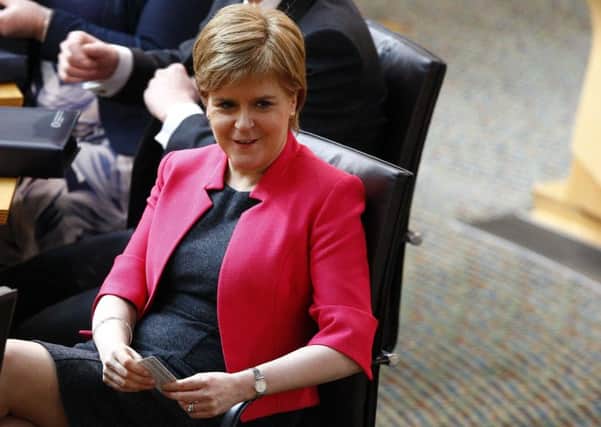 Nicola Sturgeon wants a referendum to be held before the UK leaves the EU - but the UK government has already said it will block the move. Picture: Scottish Parliament / Andrew Cowan