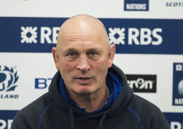 Departing Scotland head coach Vern Cotter will lead the Barbarians against England. Picture: Gary Hutchison/SNS