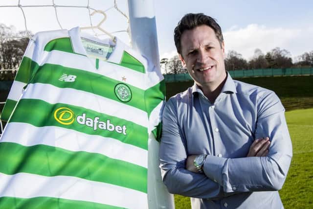 Celtic's new head of recruitment Lee Congerton at Lennoxtown. Picture: SNS