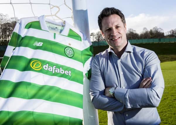 Celtic's new head of recruitment Lee Congerton at Lennoxtown. Picture: SNS