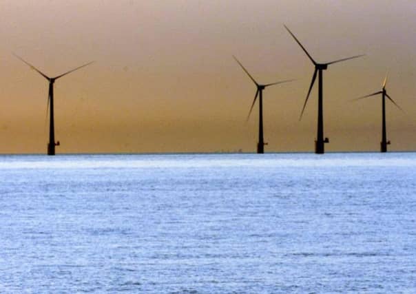 Floating demonstration wind farm off Doureay has been granted planning consent. PA Photo: Chris Radburn
