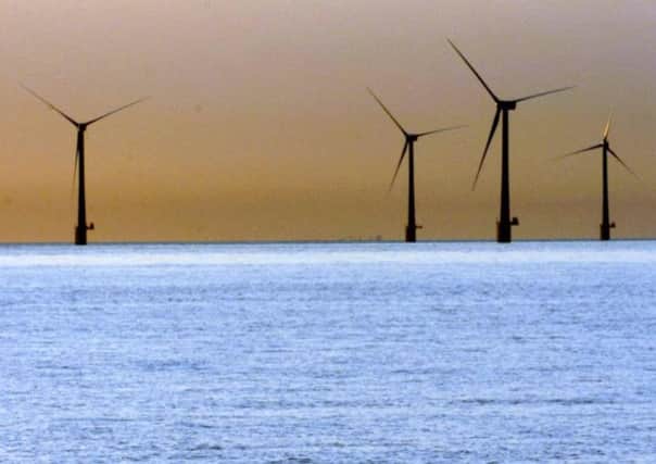 Floating demonstration wind farm off Doureay has been granted planning consent. PA Photo: Chris Radburn