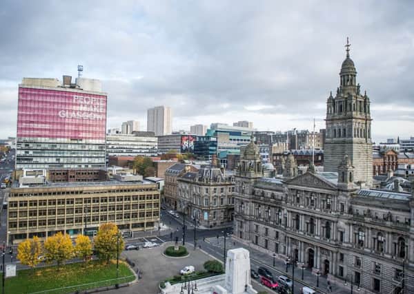 Glasgow city centre. Picture: John Devlin