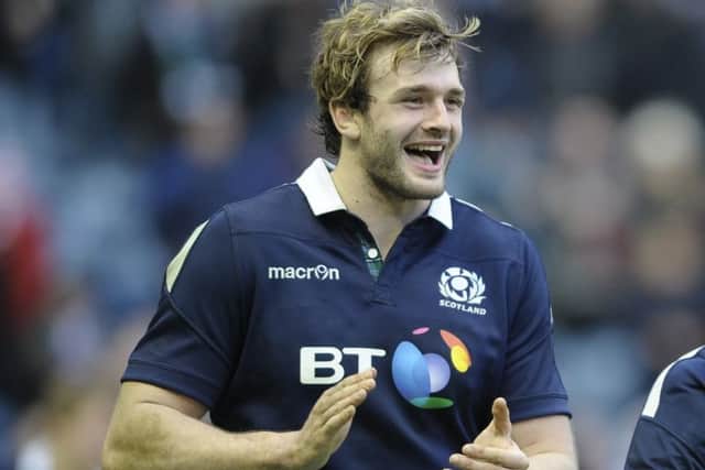 Richie Gray has a hamstring injury. Picture: Neil Hanna