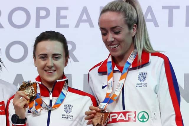 Laura Muir and Eilish McColgan are proof positive that funding for sport will deliver. Picture: Michael Steele/Getty Images