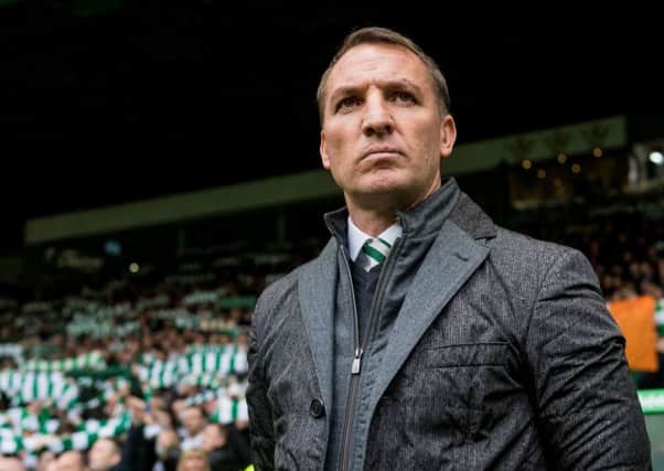 Brendan Rodgers sets himself the highest standards, and expects the same of his squad.
Picture: Ross Parker/SNS