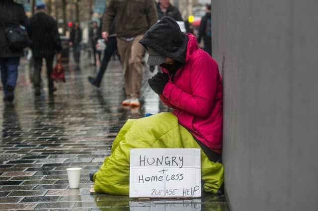 Shelter wants to raise awareness that in Scotland homelessness can still happen to anyone. Picture: John Devlin