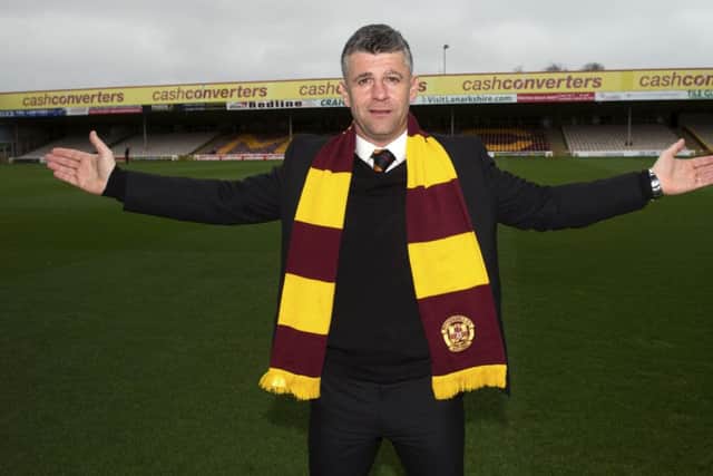 Stephen Robinson was announced as new Motherwell manager earlier this week. Picture: SNS