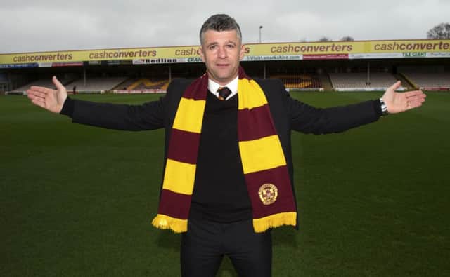 Stephen Robinson was announced as new Motherwell manager earlier this week. Picture: SNS