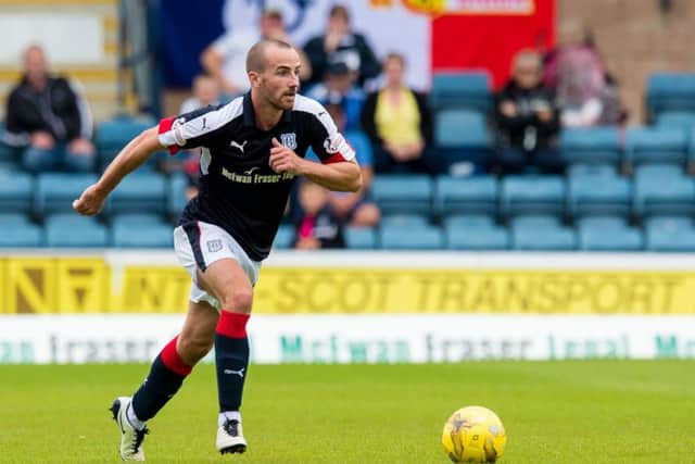 Dundee and James Vincent will take on Celtic this weekend. Picture: SNS