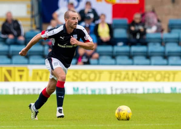 Dundee and James Vincent will take on Celtic this weekend. Picture: SNS