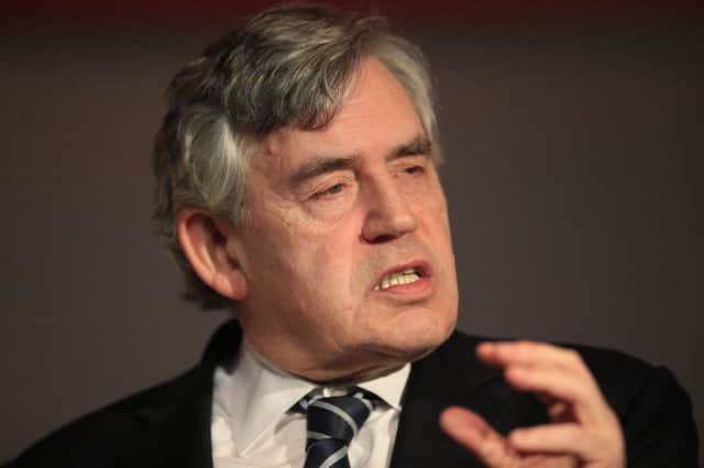 Gordon Brown to call for EU powers and cash to go to Holyrood. Picture: PA