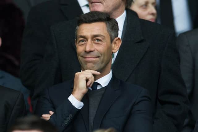 Pedro Caixinha has been tasked with taking Rangers back to the top. Picture: John Devlin