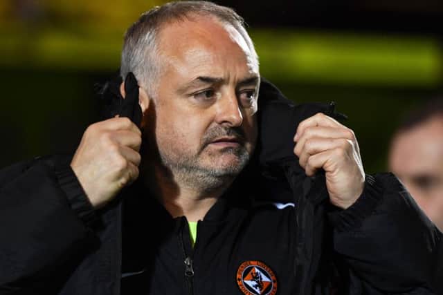Dundee United manager Ray Mckinnon is looking to rediscover the winning formula at Tannadice. Picture: SNS