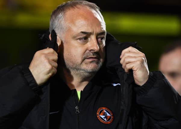 Dundee United manager Ray Mckinnon is looking to rediscover the winning formula at Tannadice. Picture: SNS