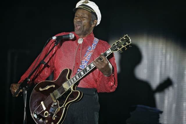 Chuck Berry performs during the "Rose Ball" in Monaco in 2009. Picture: AP