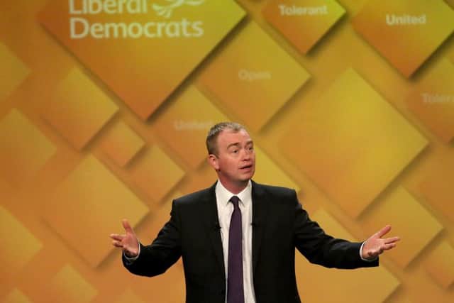 Tim Farron said that the Liberal Democrats are the "real opposition" to Prime Minister Theresa May and urged those against hard Brexit to join his party. Picture; Getty