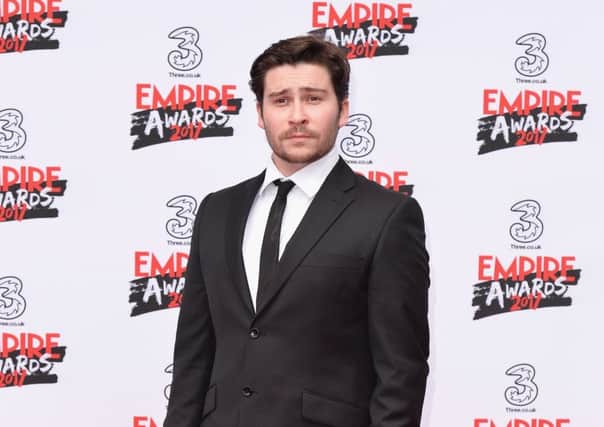 Actor Daniel Portman attends the THREE Empire awards at The Roundhouse (Photo by Jeff Spicer/Getty Images)