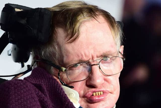 Professor Stephen Hawking said he is planning to travel into space on Sir Richard Branson's Virgin Galactic. Picture: PA