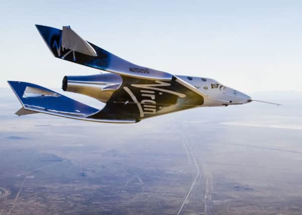 Virgin Spaceship Unity (VSS Unity). Picture: PA