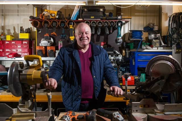 Jonathan Peck spent most of his career in the oil sector before launching Falkirk-based Wheeliebox. Picture: John Devlin