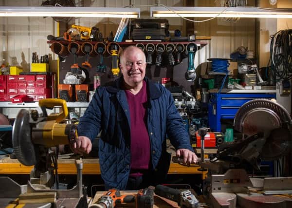Jonathan Peck spent most of his career in the oil sector before launching Falkirk-based Wheeliebox. Picture: John Devlin