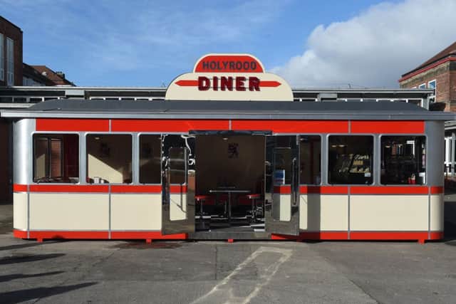 The firm created a US-style diner for Glasgow's Holyrood Secondary School. Picture: Contributed
