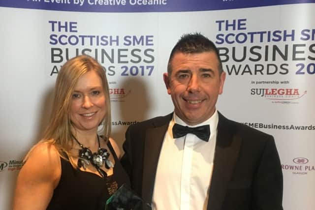 Stirling Gin is also celebrating after being named Scotland's best new business. Picture: Contributed