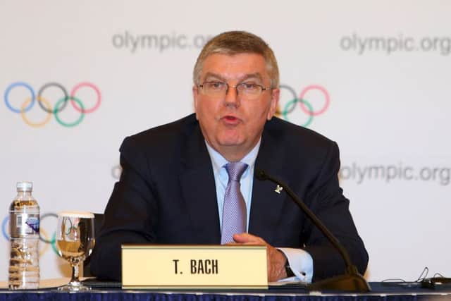 IOC President Thomas Bach warned last week of the consequences of Kasumigaseki Country Club remaining men-only. Picture: Getty Images