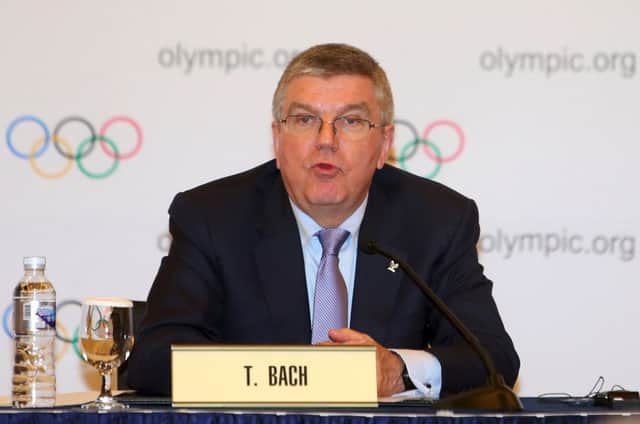 IOC President Thomas Bach warned last week of the consequences of Kasumigaseki Country Club remaining men-only. Picture: Getty Images