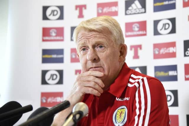 Scotland manager Gordon Strachan has considered announcing his team early to bump up numbers. Picture: SNS