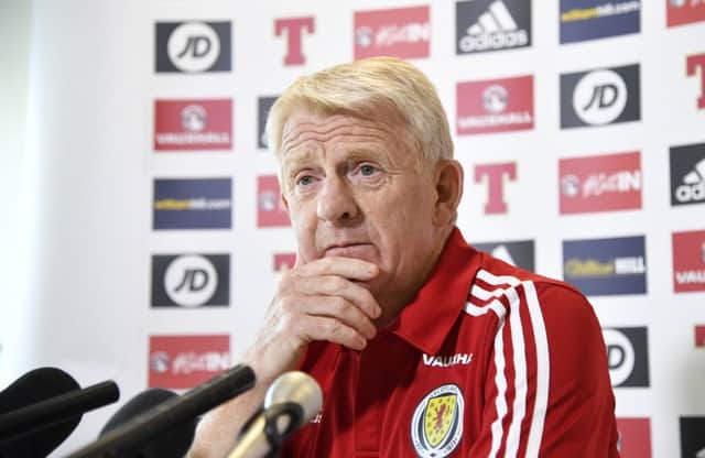 Scotland manager Gordon Strachan has considered announcing his team early to bump up numbers. Picture: SNS