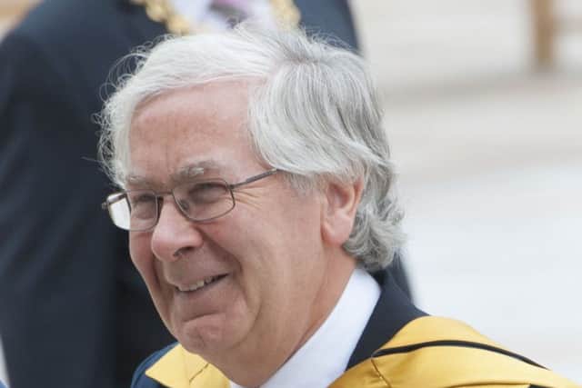 Former Governor of the Bank of England, Sir Mervyn King. Picture: Abertay