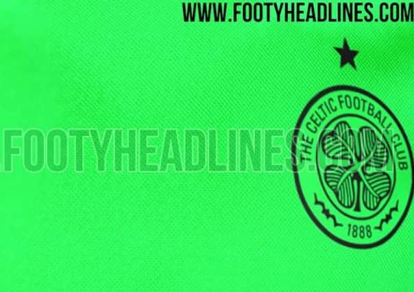 Footyheadlines.com say this is the new Celtic kit for the 2017/18 season. Picture: footyheadlines.com