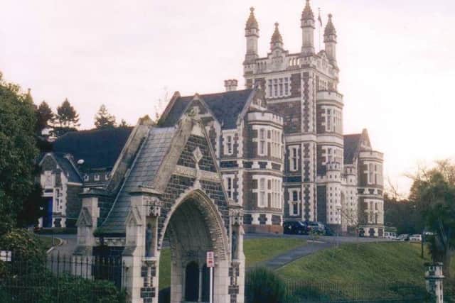 Otago Boy's High School, founded by Scots in 1863.