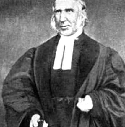 Rev Thomas Burns, nephew of poet Robbie, who led the Free Church in Dunedin. PIC: Wikicommons.