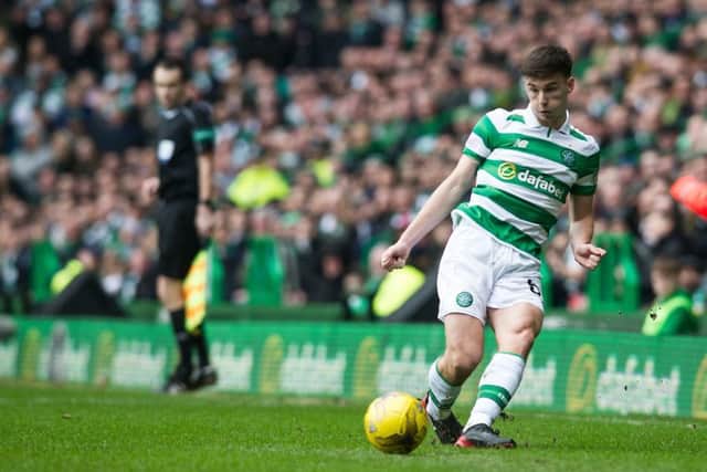 Arsenal are said to be keen on Celtic star Kieran Tierney. Picture: John Devlin