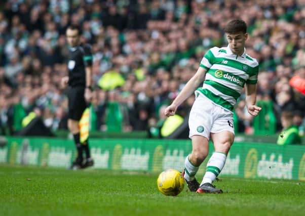 Arsenal are said to be keen on Celtic star Kieran Tierney. Picture: John Devlin