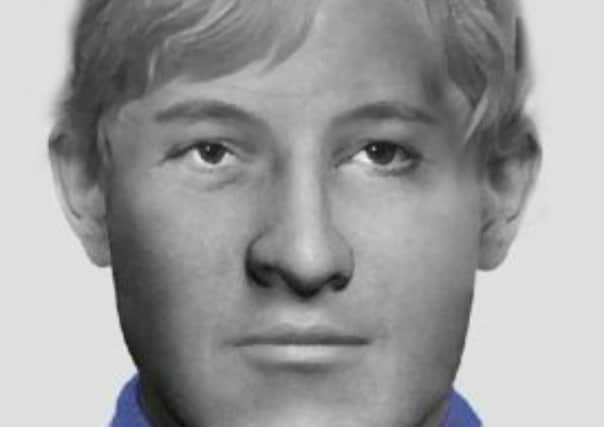 Reconstruction of face of man found in woods in East Dunbartonshire in 2011. He has never been identified. PIC: Contributed.