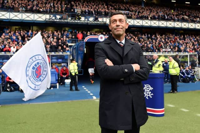 Rangers manager Pedro Caixinha will meet Dave King later today. Picture: SNS