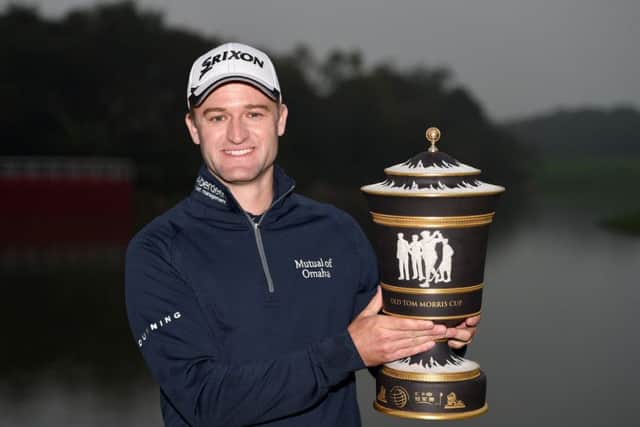 Russell Knox, the winner of the 2015 WGC-HSBC Champions, is the sole Scot in this weeks WGC-Dell Technologies Match Play in Texas. Picture: Getty Images