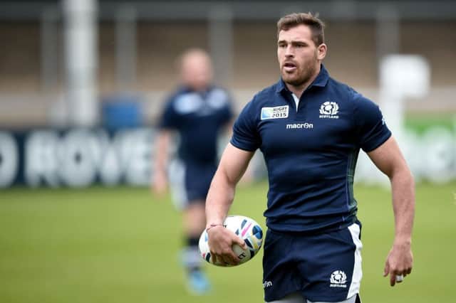 Scotland winger Sean Lamont is to retire at the end of the season, bringing to an end a rugby career that saw him win 105 caps. Picture: Damien Meyer/AFP/Getty Images