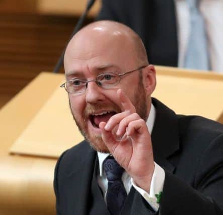 Patrick Harvie was accused of betraying a manifesto pledge. Picture: Jane Barlow