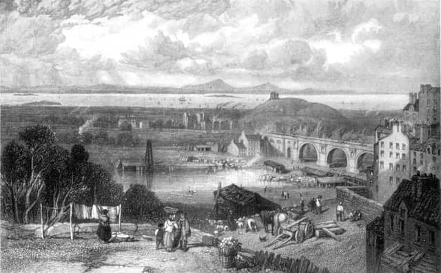 The Nor' Loch in Edinburgh. Picture; TSPL