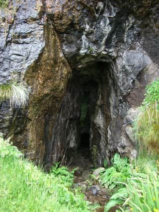 Entrance to Francis Cave, Eigg, which is also called Massacre Cave given the 1577 clan killings. PIC: www.geograph.co.uk