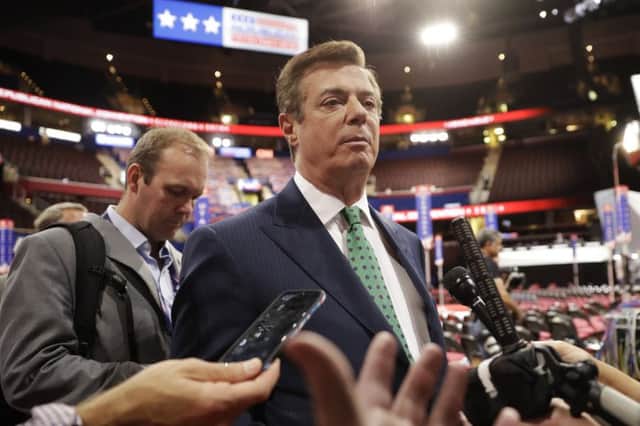 Manafort, President Donald Trump's former campaign chairman secretly worked for a Russian billionaire, according to reports. (AP Photo/Matt Rourke, File)