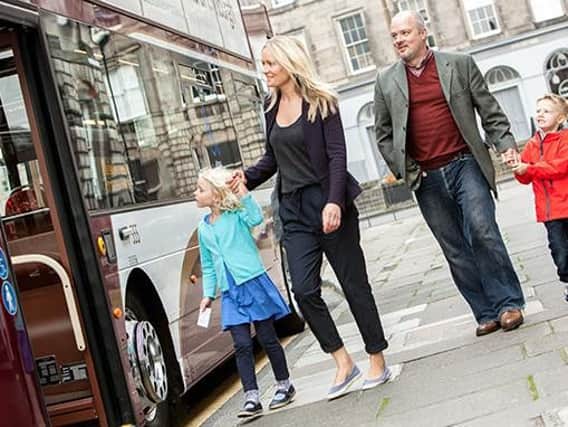 Satisfaction with Lothian Buses' punctuality has fallen to 85 per cent compared to 91 per cent in 2013. Picture: Lothian Buses