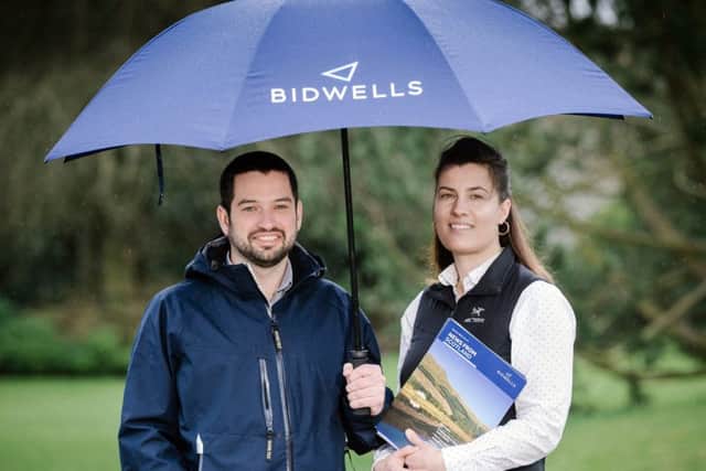 Bidwells forestry specialists Kate Sheppard and Ian Stewart. Picture: Contributed