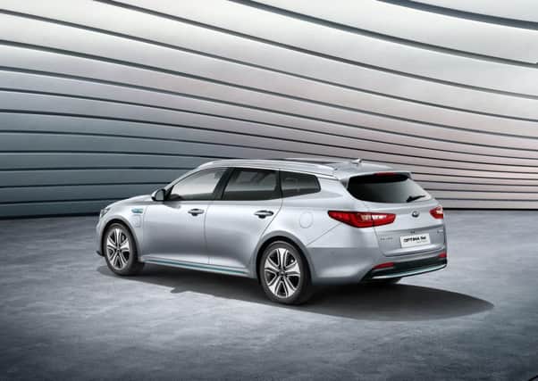 The Kia Optima Sportswagon looks smart but its body shaping is safe, lacking the sharp-edged contour changes which enhance most of its rivals.