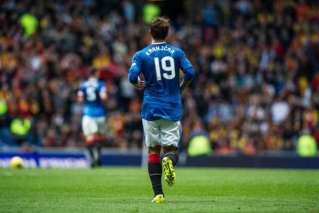 Niko Kranjcar suffered a cruciate ligament injury last October. Picture: John Devlin